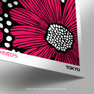 Pink Posters made with Premium Matte Paper