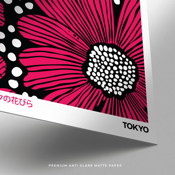 Pink Posters made with Premium Matte Paper