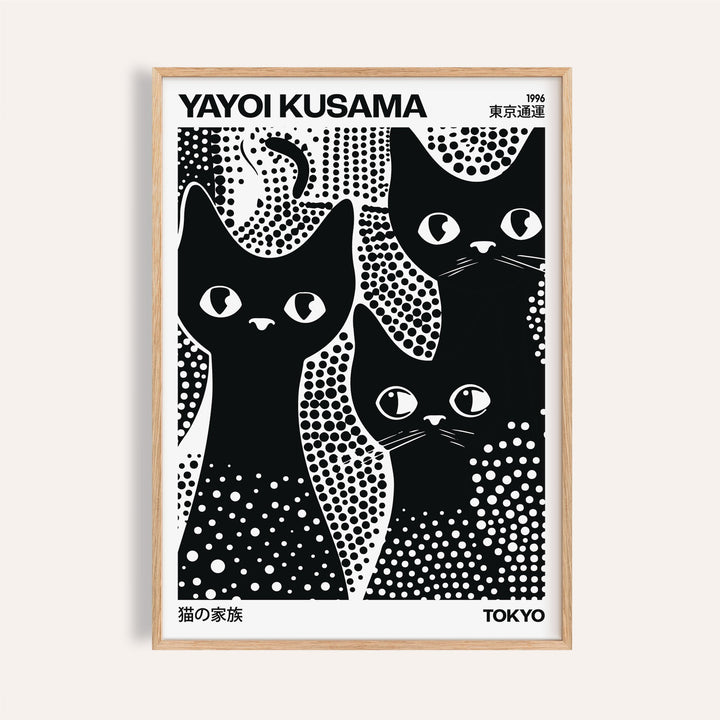 Black Cats Poster modern wall art