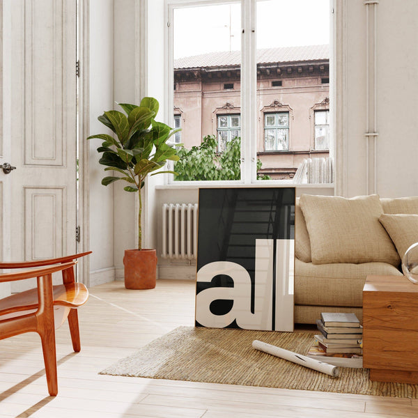 Artistic Typography Art Prints for collectors