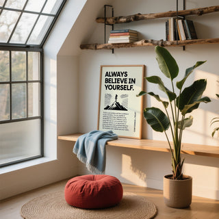 Inspirational and motivational wall art for women