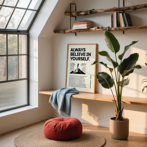 Inspirational and motivational wall art for women