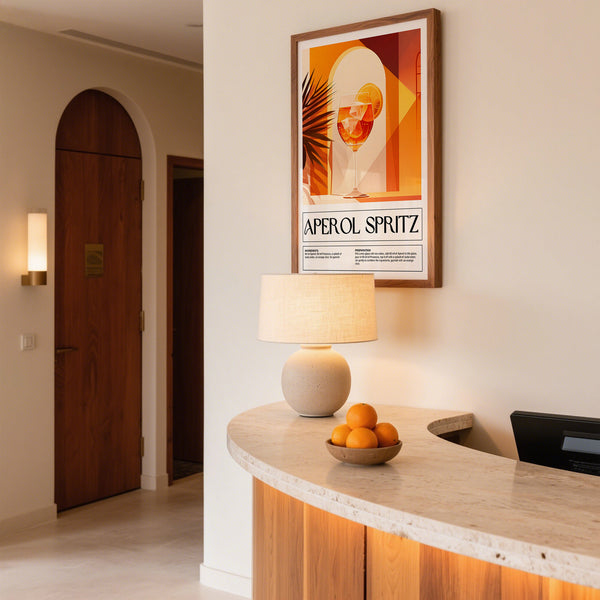 Aperol Spritz Wall Poster for hotel reception