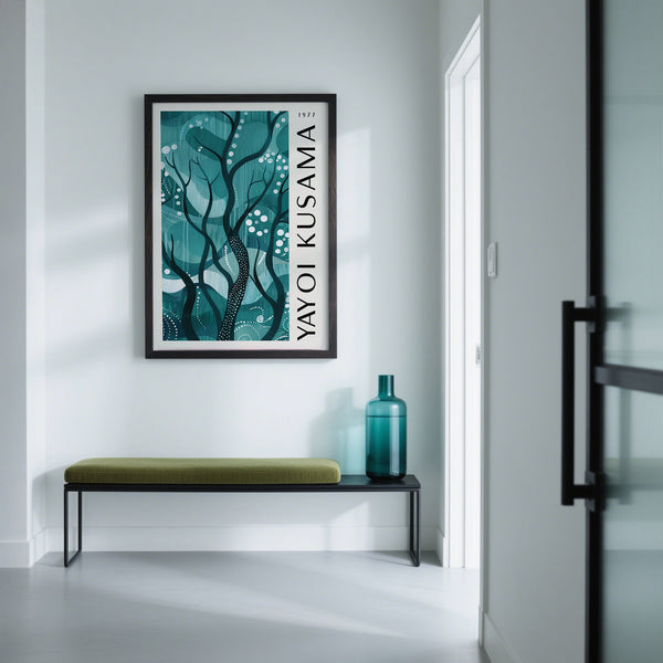 Modern Green Nature Poster for home decor