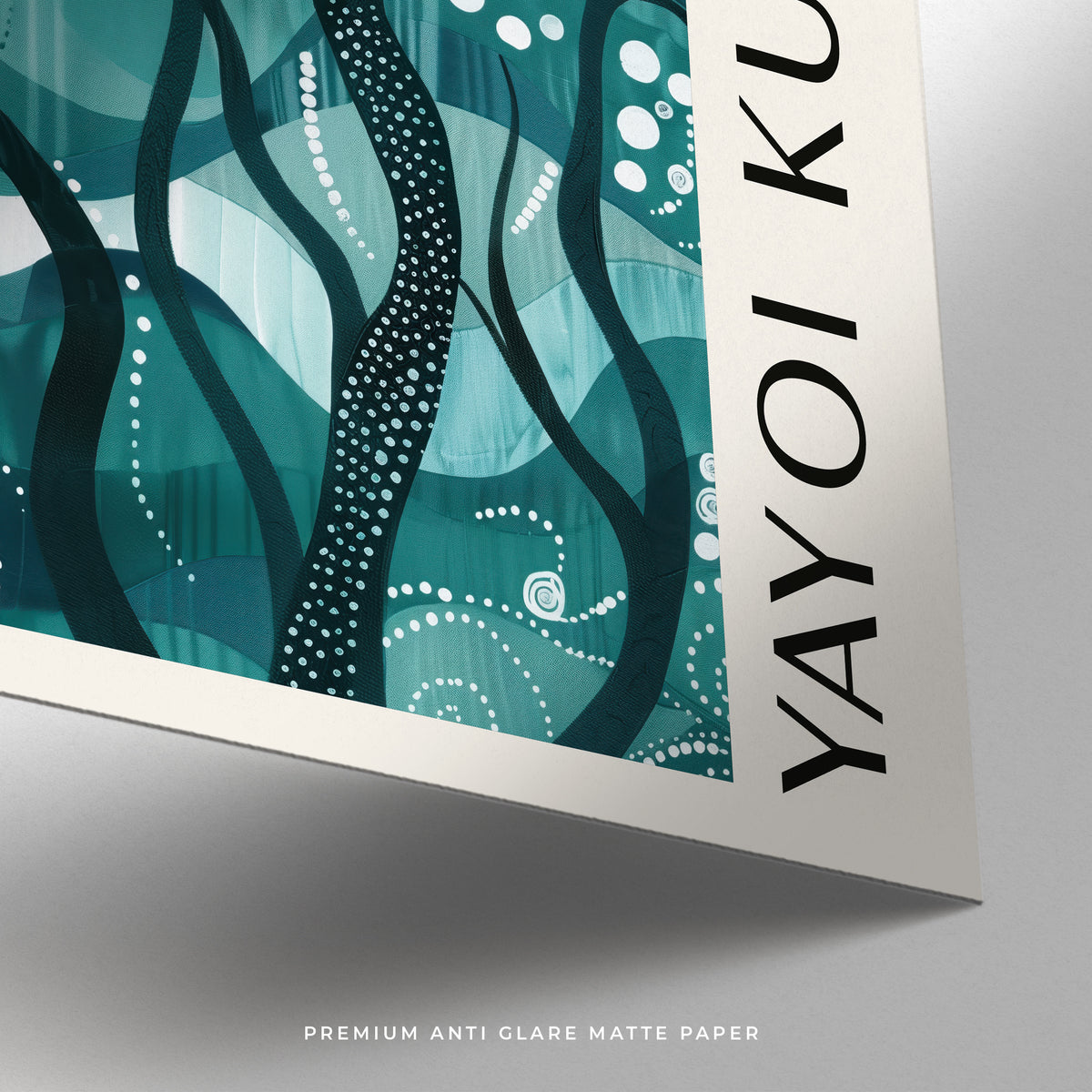 Green Nature Poster featuring soft natural tones