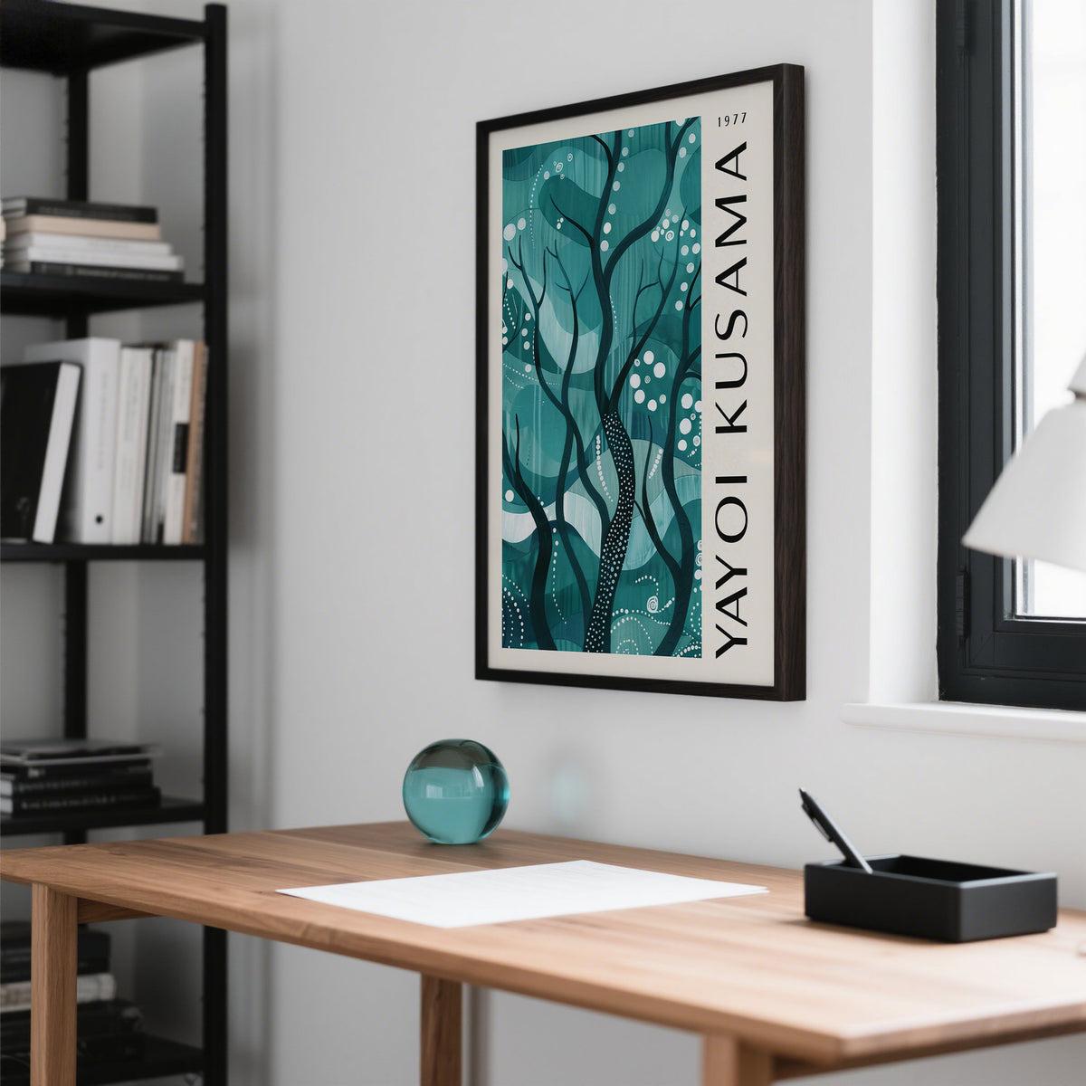 Green Nature Poster for modern office