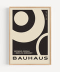 Large Abstract Art Prints | Bauhaus Boho Poster