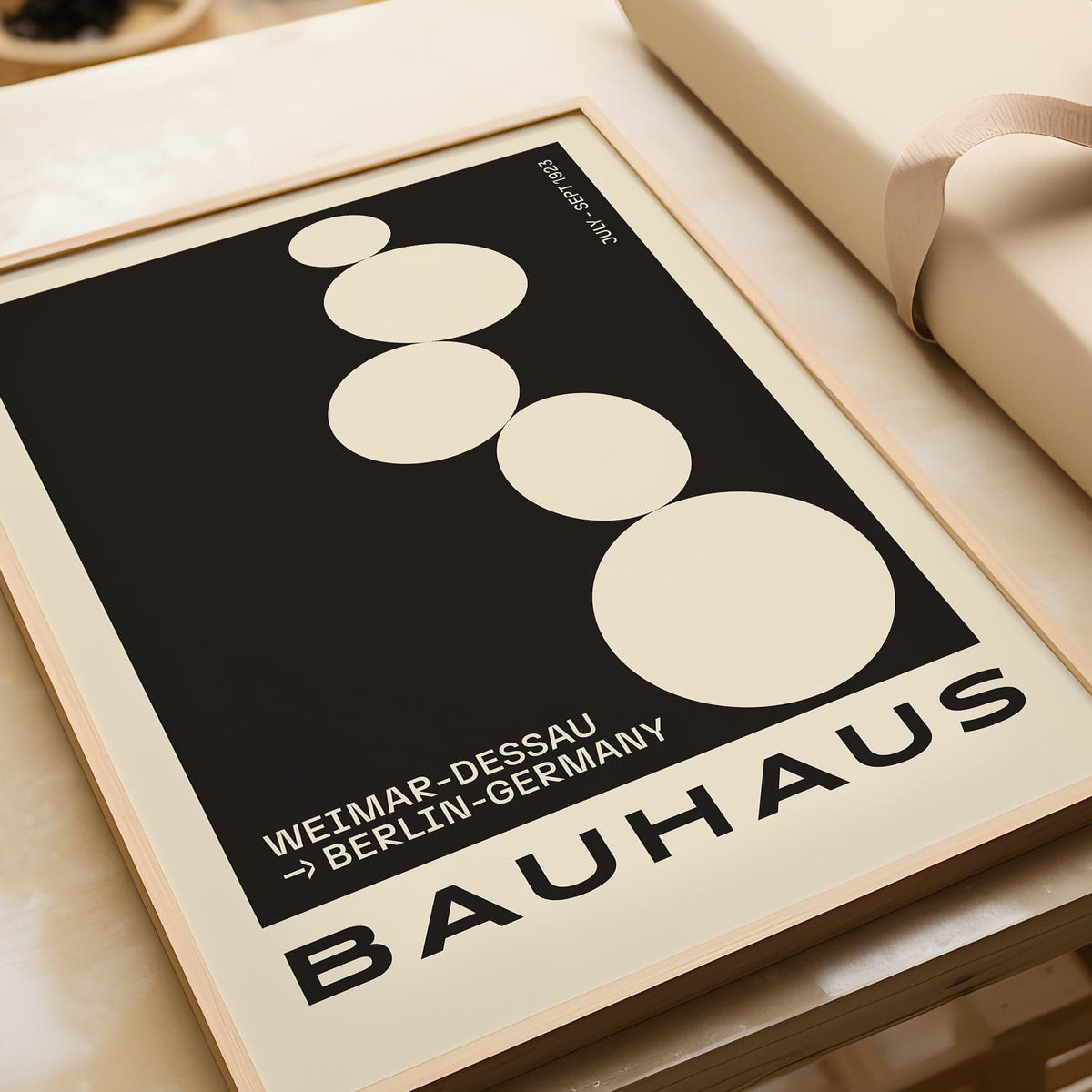 Minimalist balancing stones wall art for serene interiors