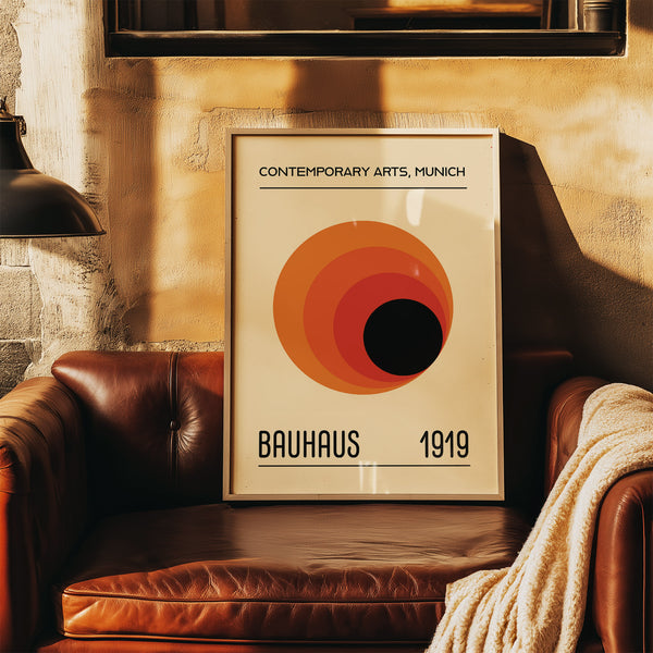 Premium prints Bauhaus design for high-end geometric art collections
