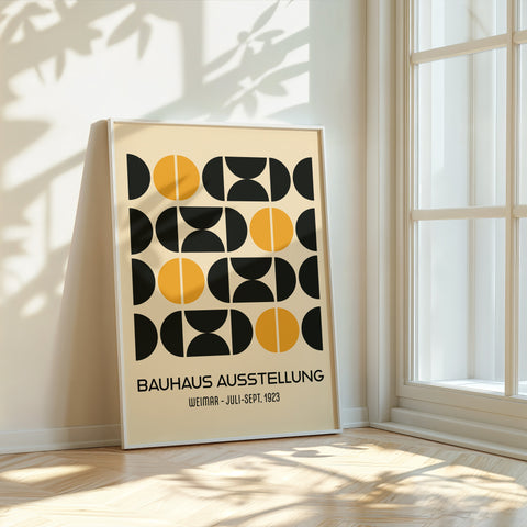 yellow-black-bauhaus-poster-front-view