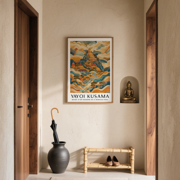 Large Buddha Wall Art for entryway