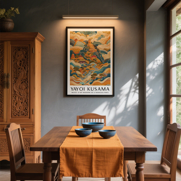 Large Buddha Wall Art for dining room