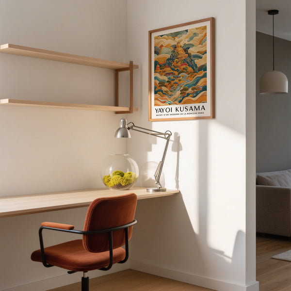 Large Buddha Wall Art for home office 