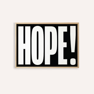 Black and white inspirational artwork for home office decor