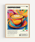 Cappucino Wall Art - Italian Modern Print