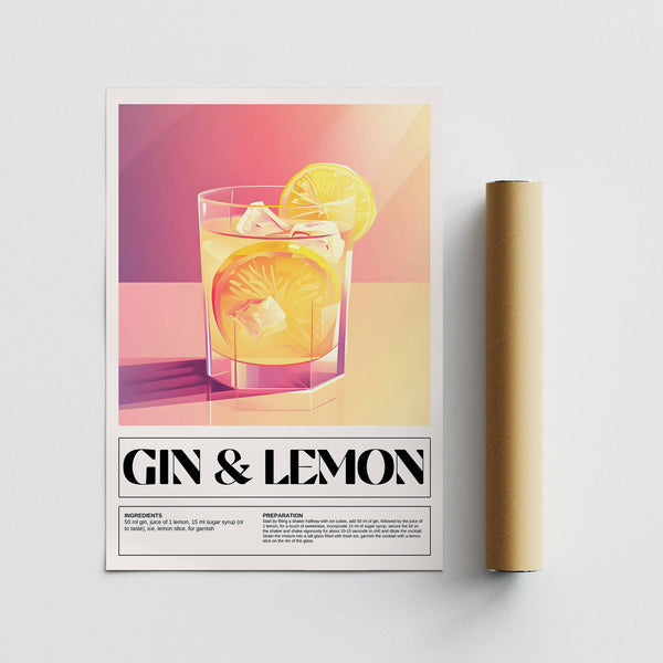 Modern cocktail-inspired bar wall decor perfect for summer entertaining spaces