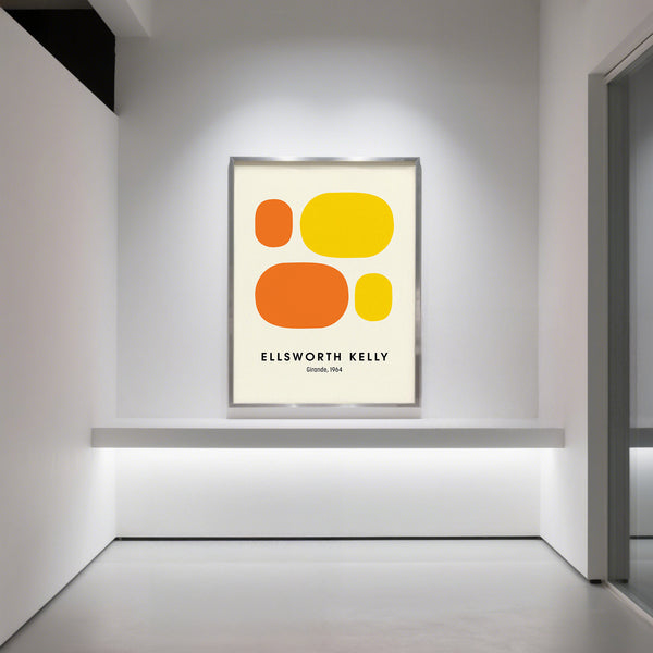 Colourful modern print for minimal and bold interiors