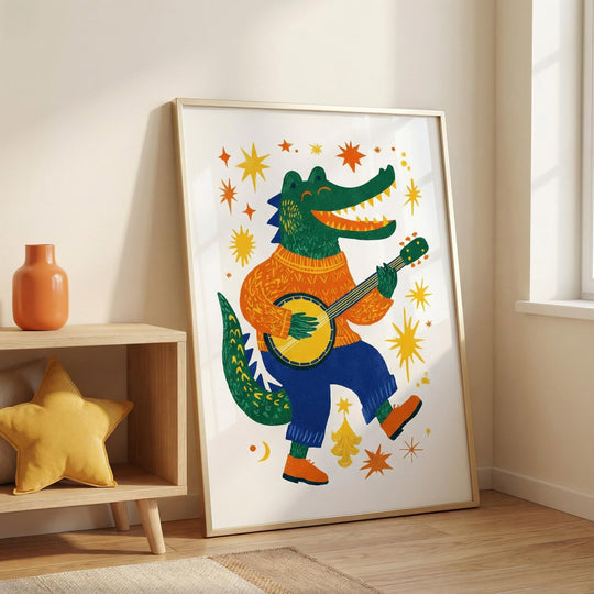 Poster musicale Crocodile