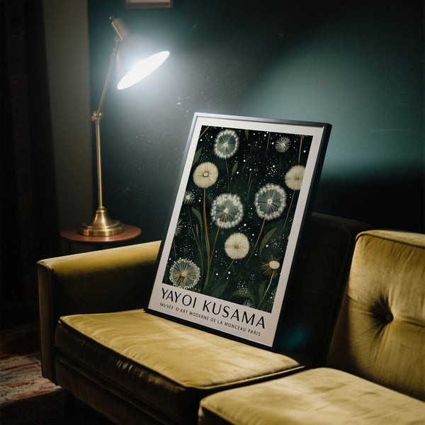 Elegant Dandelion Print for Living Room