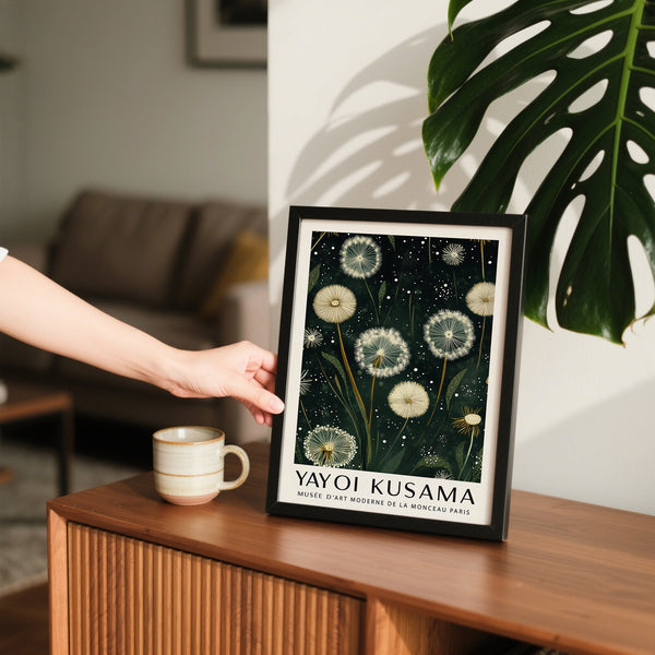 A4 Dandelion Print for Living Room