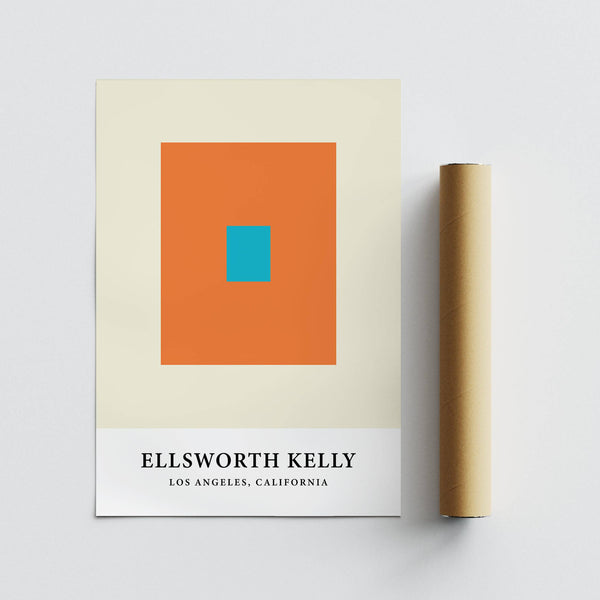 Modern Ellsworth Kelly artwork for minimalist interiors