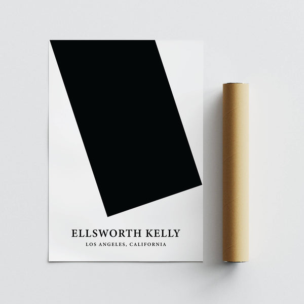 High-quality black and white office wall art print on matte paper