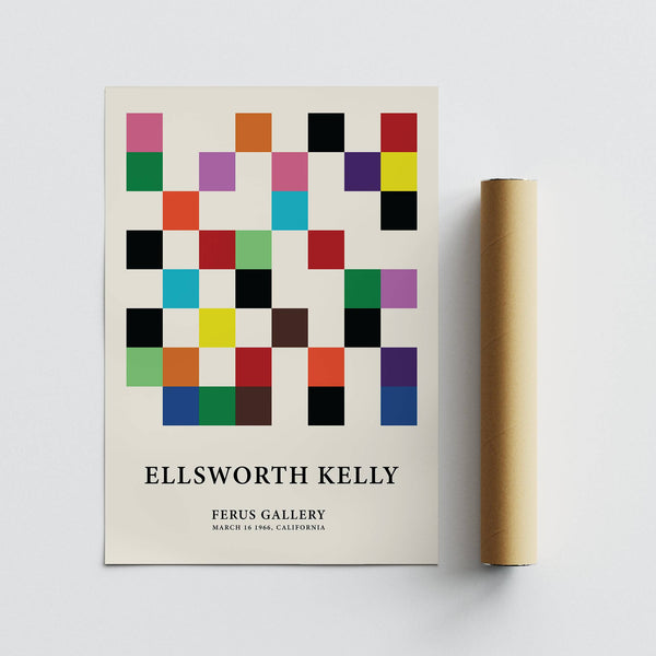 Abstract minimalist posters for office with a bold, contemporary look