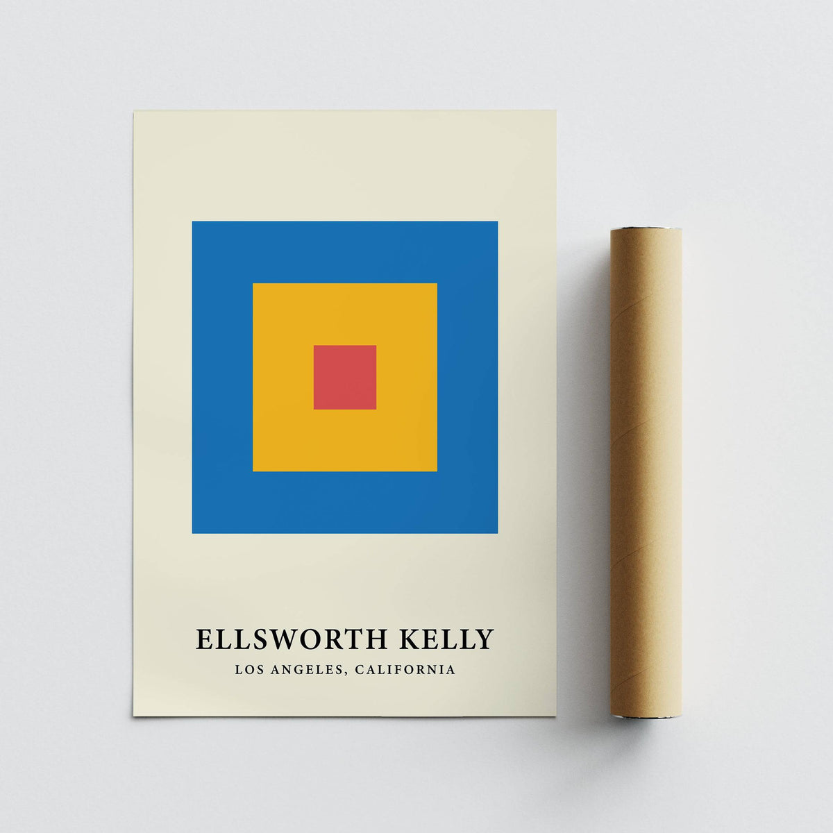 Clean lines and bold shapes in Bauhaus-style minimalist art