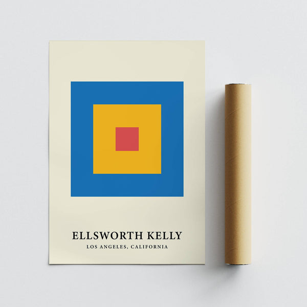 Clean lines and bold shapes in Bauhaus-style minimalist art