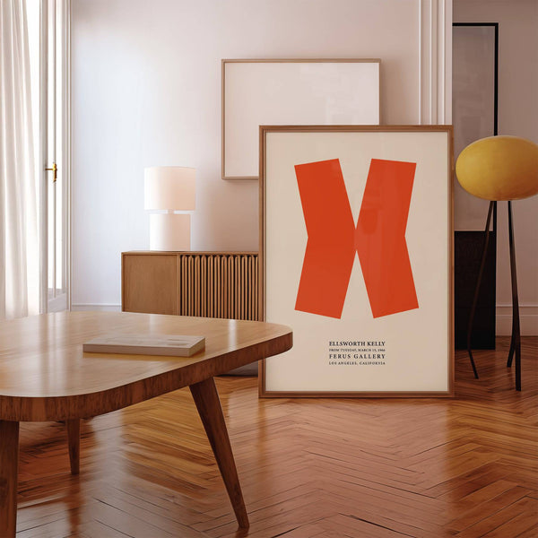 Large Ellsworth Kelly print perfect for contemporary decor