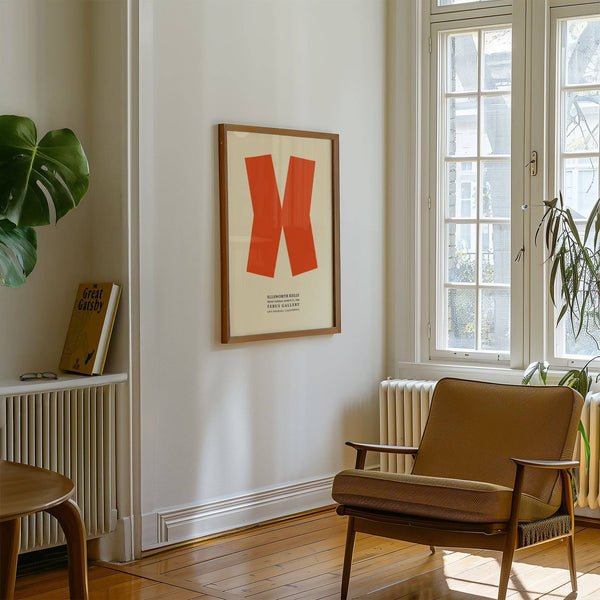 Ellsworth Kelly print poster for sleek and sophisticated decor