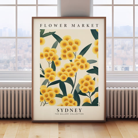 Flower Art Print inspired by Sydney Flower Market