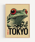 Frog Anime Japanese Wall Art Tokyo