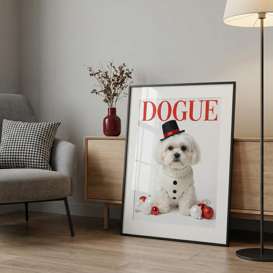 Navidad de Shih Tzu