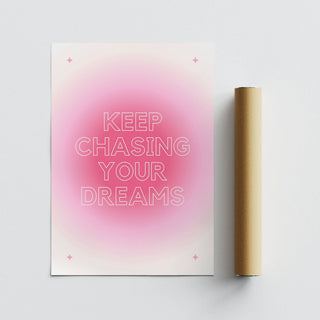 Teenage girl gifts with a pink gradient background and typography