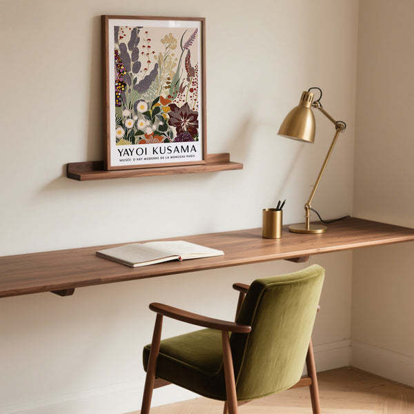 Abstract Floral Print for elegant office