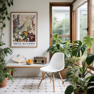 Abstract Floral Print for conservatory