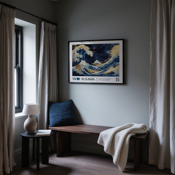 Ocean Wave Wall Art for contemporary and minimalist decor