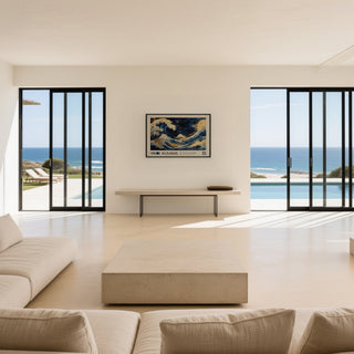 timeless Ocean Wave Wall Art for living rooms and offices