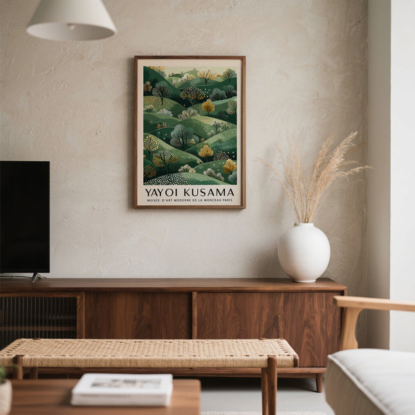 Yayoi Kusama Paintings for living room