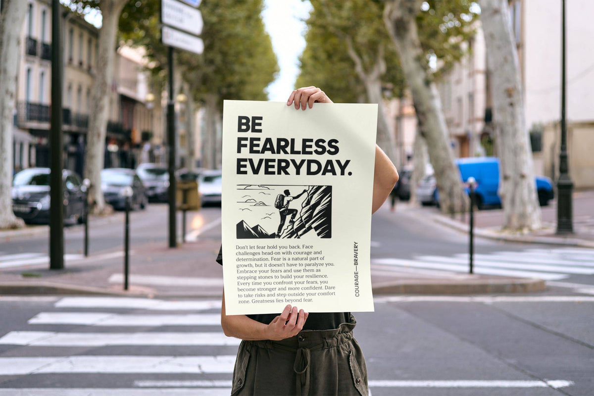 Positive poster art perfect for daily motivation.