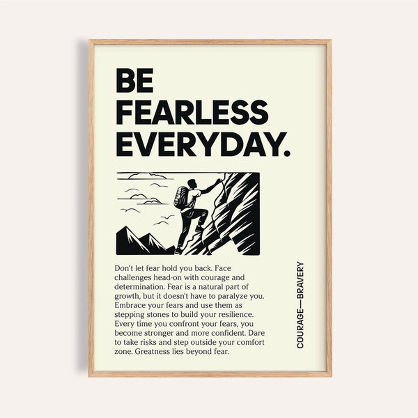 Positive poster art for Living Room