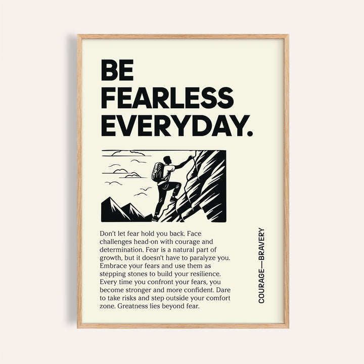 Positive poster art for Living Room