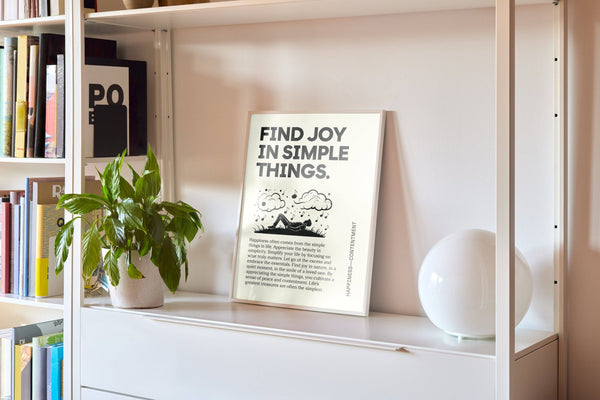 Contemporary Inspirational Art Wall piece