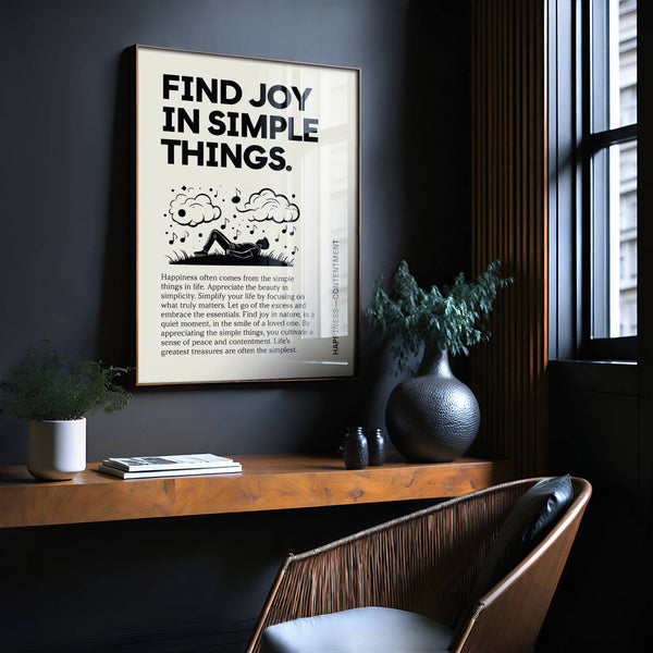 Elegant Inspirational Art Wall for home offices