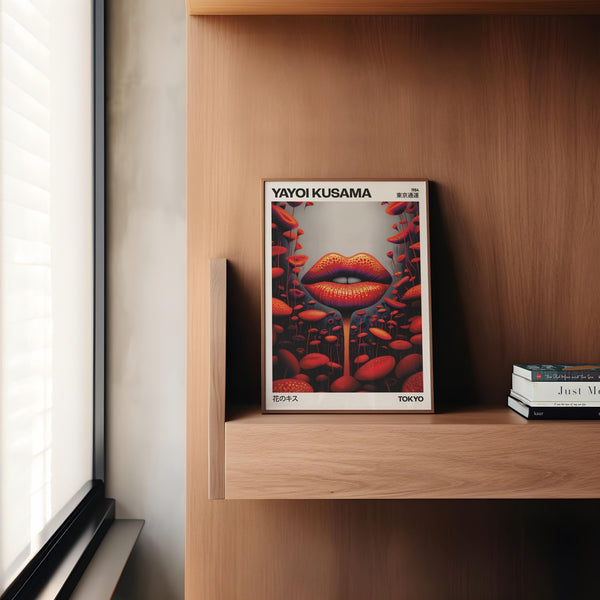 Bold modern strange wall art perfect for contemporary bedrooms