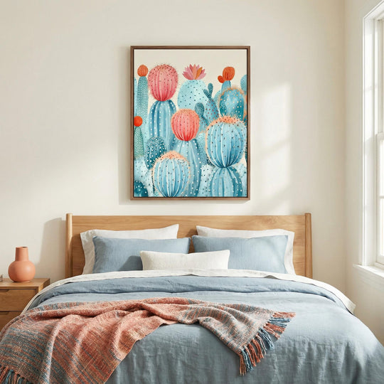 Stampa artistica di cactus