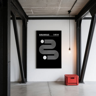 High-quality black minimalist art with geometric precision and contrast