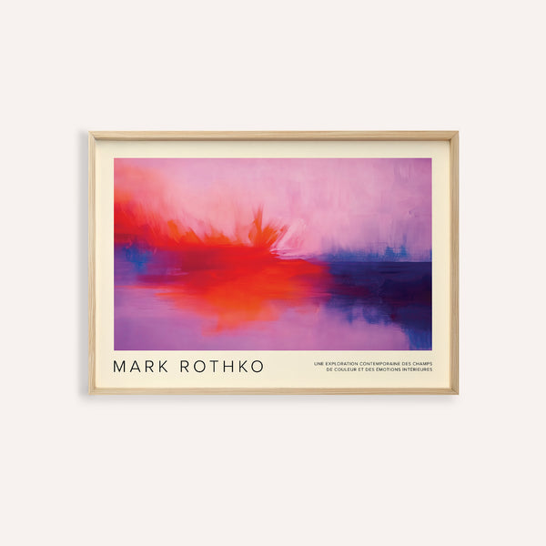 Mark Rothko Artwork abstract colour field print