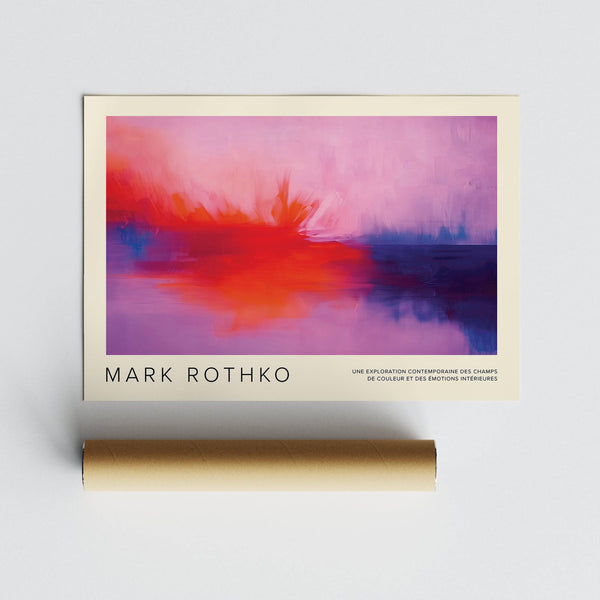 Mark Rothko Artwork inspired by colour fields